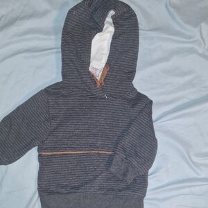 Tommy Bahama Gray Striped Kids Hoodie